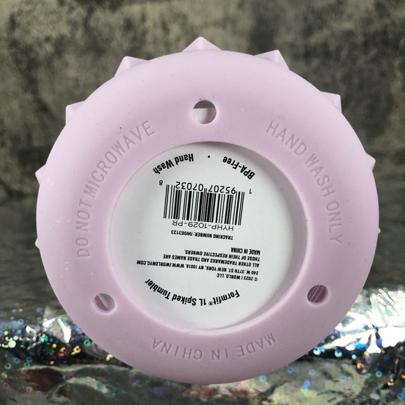 Cute 34oz Purple Spike Sleeved Tumbler - Picture 12 of 14